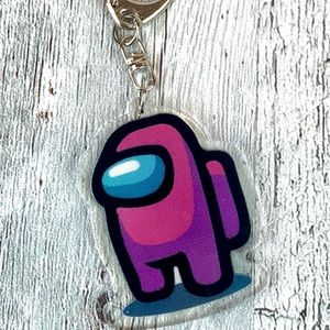 New Among Us Acrylic Keychain
